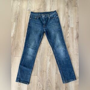Levi's Dark Blue Denim Jeans